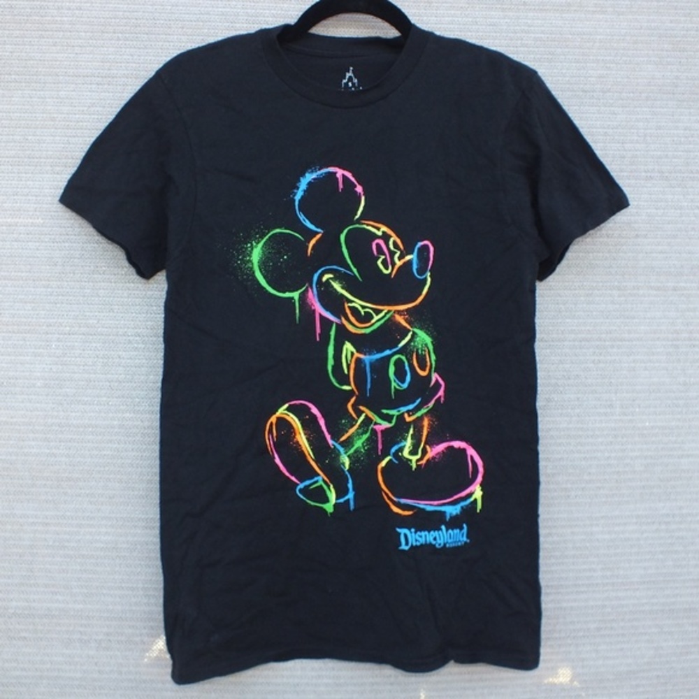 Mickey Mouse‎ Disneyland Tee Shirt S Small Rainbow